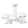 Lampadario a sospensione DEVIN 6xE27/60W/230V