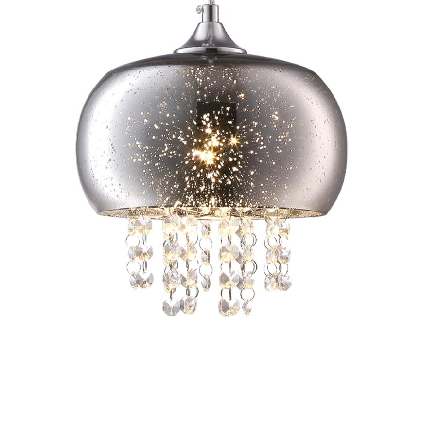 Lampadario a sospensione di cristallo STARLIGHT 1xE14/40W/230V