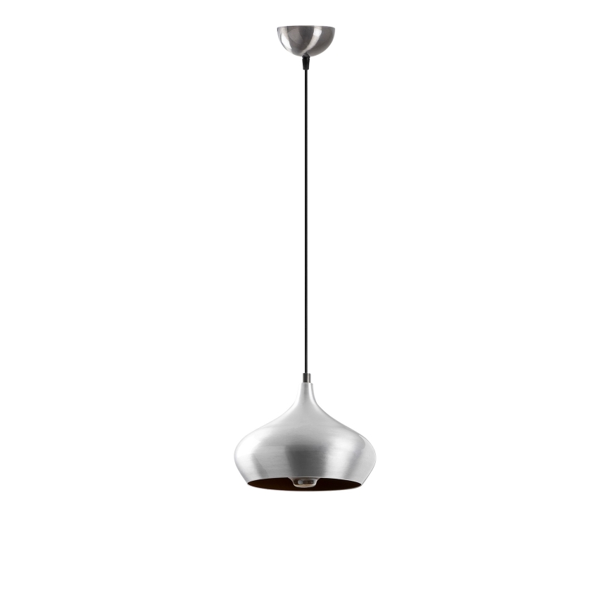 Lampadario a sospensione DODO con cavo, 1xE27/40W/230V, cromo opaco