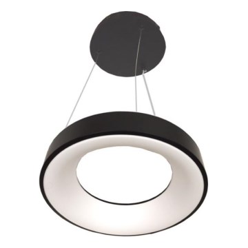 Lampadario a sospensione DRAX LED/32W/230V 4000K diam. 38 cm nero
