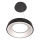 Lampadario a sospensione DRAX LED/32W/230V 4000K diam. 38 cm nero