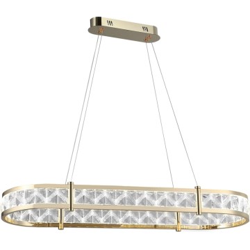 Lampadario a sospensione in cristallo dimmerabile su cavo ENRIQUE LED/50W//230V 3000-6000K + telecomando