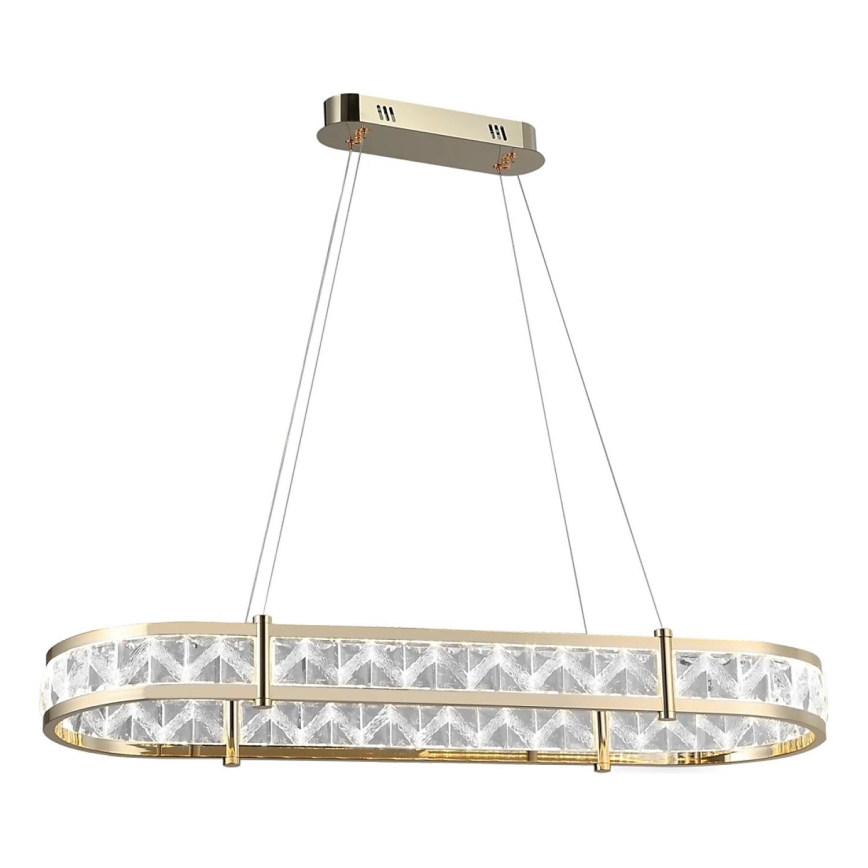 Lampadario a sospensione in cristallo dimmerabile su cavo ENRIQUE LED/50W//230V 3000-6000K + telecomando