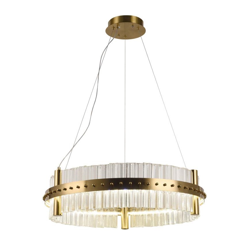 Lampadario a sospensione in cristallo dimmerabile a LED su cavo LED/40W/230V 3000-6500K + telecomando