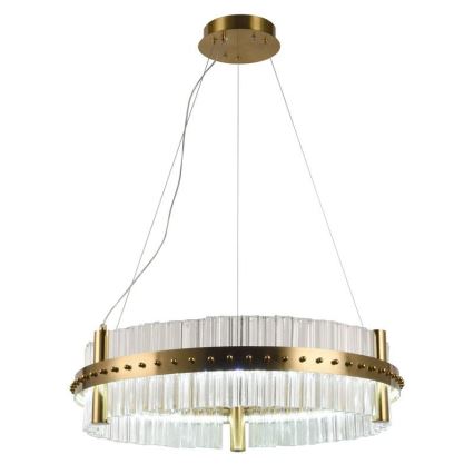 Lampadario a sospensione in cristallo dimmerabile a LED su cavo LED/40W/230V 3000-6500K + telecomando