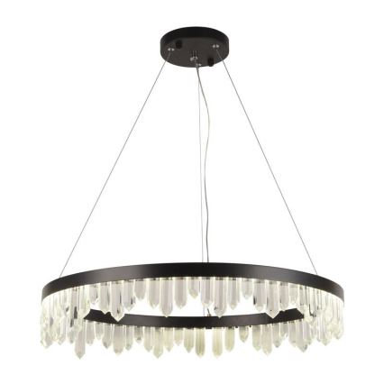 Lampadario a sospensione in cristallo dimmerabile a LED su cavo LED/40W/230V 3000-6500K + telecomando