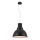 Lampadario a sospensione INDUSTRY su cavo 1xE27/60W/230V nero