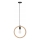 Lampadario a sospensione KOLO 1xE27/40W/230V beige/nero