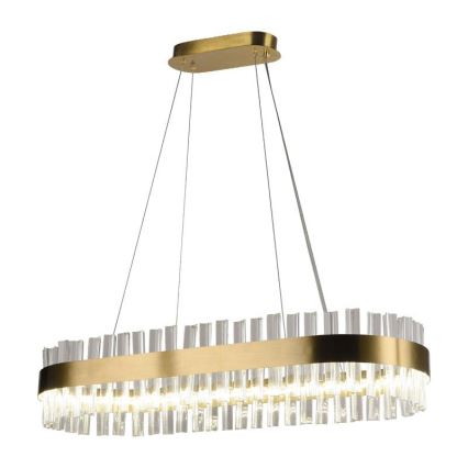 Lampadario a sospensione in cristallo dimmerabile a LED su cavo LED/45W/230V 3000-6500K con telecomando