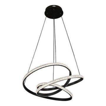 Lampadario a sospensione LED dimmerabile su cavo LED/90W/230V 3000-6500K Ø 47 cm + telecomando