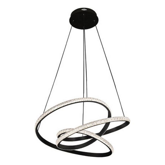 Lampadario a sospensione LED dimmerabile su cavo LED/90W/230V 3000-6500K Ø 47 cm + telecomando