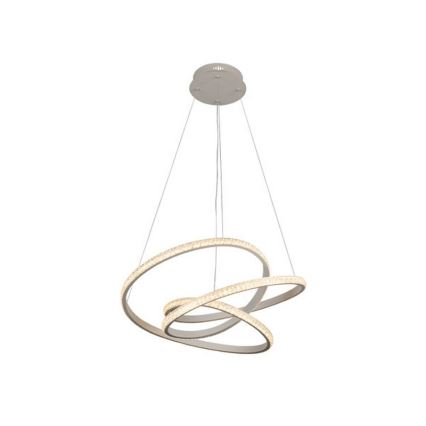 Lampadario LED dimmerabile a sospensione con cavo LED/90W/230V 3000-6500K Ø 47 cm + telecomando