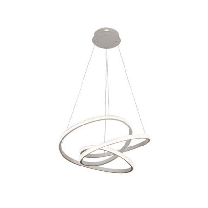 Lampadario LED dimmerabile a sospensione con cavo LED/90W/230V 3000-6500K Ø 47 cm + telecomando