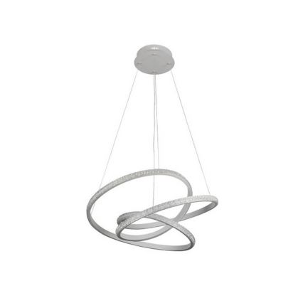 Lampadario LED dimmerabile a sospensione con cavo LED/90W/230V 3000-6500K Ø 47 cm + telecomando