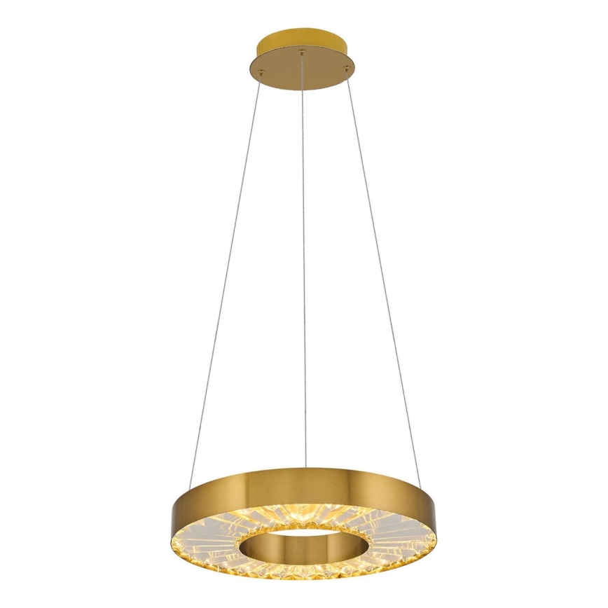 Lampadario a sospensione LED JESI LED/35W/230V 3000K Ø 40 cm bronzo