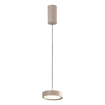 Lampadario a sospensione LED su cavo DENVER LED/21W/230V beige