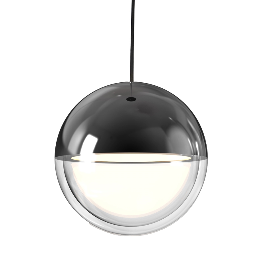 Lampadario a sospensione LED su cavo ZIREA LED/7W/230V nero