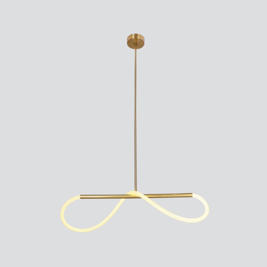 Lampadario a sospensione LED SUPREME LED/22W/230V 100 cm oro