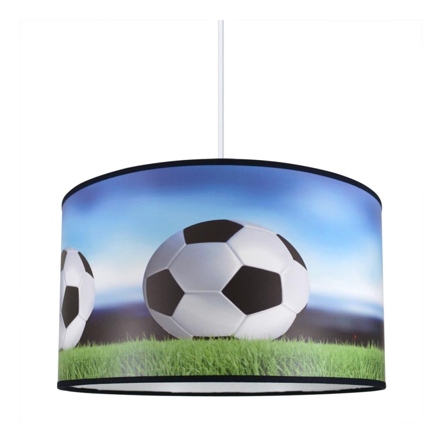 Lampadario a sospensione per bambini FOOTBALL 1xE27/60W/230V