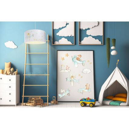 Lampadario a sospensione per bambini SWEET DREAMS 1xE27/60W/230V diametro 30 cm