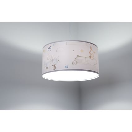 Lampadario a sospensione per bambini SWEET DREAMS 1xE27/60W/230V diametro 30 cm