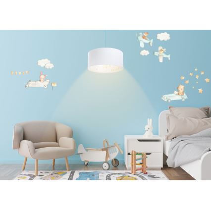 Lampadario a sospensione per bambini SWEET DREAMS 1xE27/60W/230V diametro 30 cm