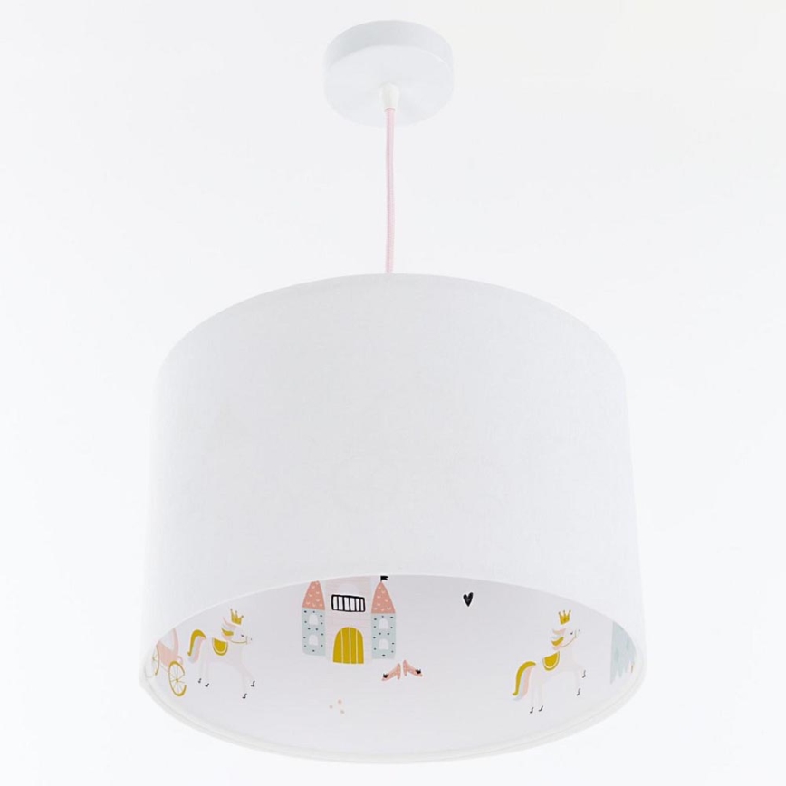 Lampadario a sospensione per bambini SWEET DREAMS 1xE27/60W/230V diametro 30 cm