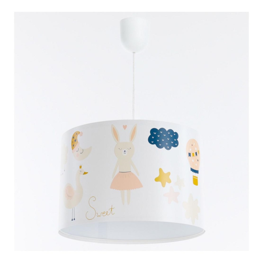 Lampadario a sospensione per bambini SWEET DREAMS 1xE27/60W/230V diametro 30 cm