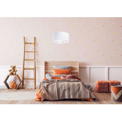 Lampadario a sospensione per bambini SWEET DREAMS 1xE27/60W/230V diametro 30 cm