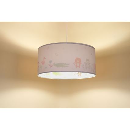 Lampadario a sospensione per bambini SWEET DREAMS 1xE27/60W/230V diametro 30 cm