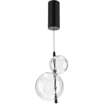 Lampadario a sospensione PLAYA LED 10W/230V, nero