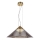 Lampadario a sospensione PRESTO 1xGX53/10W/230V Ø 50 cm oro/grigio fumé