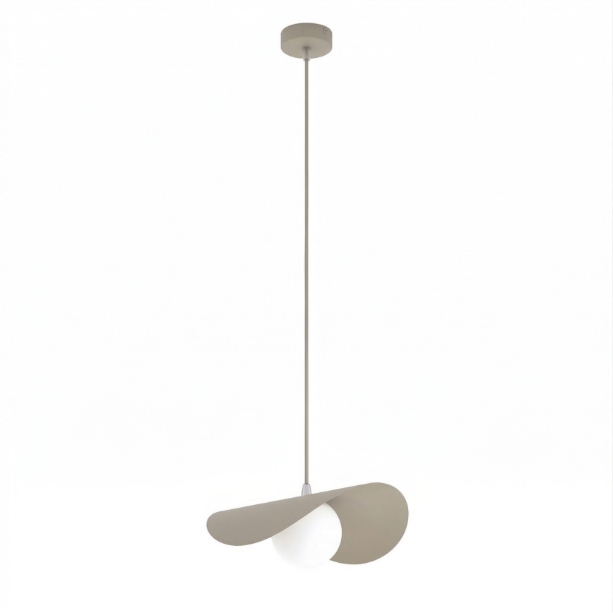 Lampadario a sospensione RITUAL 1xG9/8W/230V beige