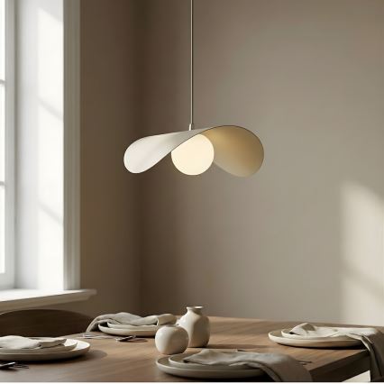 Lampadario a sospensione RITUAL 1xG9/8W/230V beige