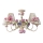 Lampadario a sospensione  ROMANCE 5xE14/40W/230V