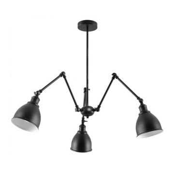 Lampadario a sospensione STARK SHADE 3xE27/60W/230V