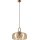 Lampadario a sospensione su cavo AMAYA 1xE27/15W/230V oro/beige fumé