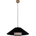 Lampadario a sospensione su cavo AMIGO 1xE27/60W/230V rovere