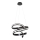 Lampadario a sospensione su cavo AREZIA LED/62W/230V, nero