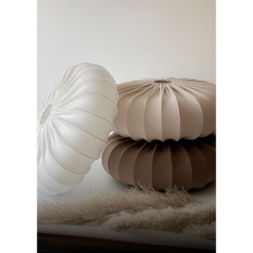 Lampadario a sospensione su cavo CAFEE 1xE27/40W/230V Ø 66 cm beige