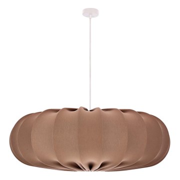 Lampadario a sospensione su cavo CAFEE 1xE27/40W/230V Ø 66 cm marrone