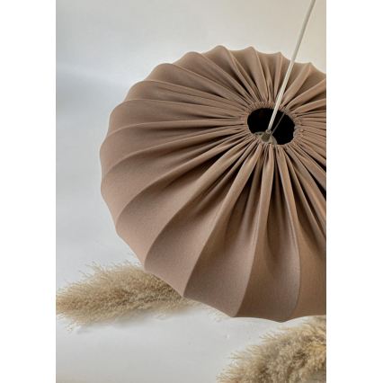Lampadario a sospensione su cavo CAFEE 1xE27/40W/230V Ø 66 cm marrone