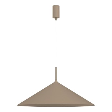 Lampadario a sospensione su cavo CAPITAL 1xGX53/15W/230V Ø 60 cm beige