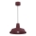 Lampadario a sospensione su cavo CLASS 1xE27/15W/230V borgogna