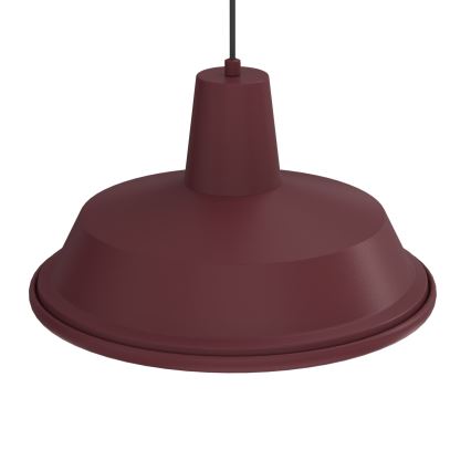 Lampadario a sospensione su cavo CLASS 1xE27/15W/230V borgogna