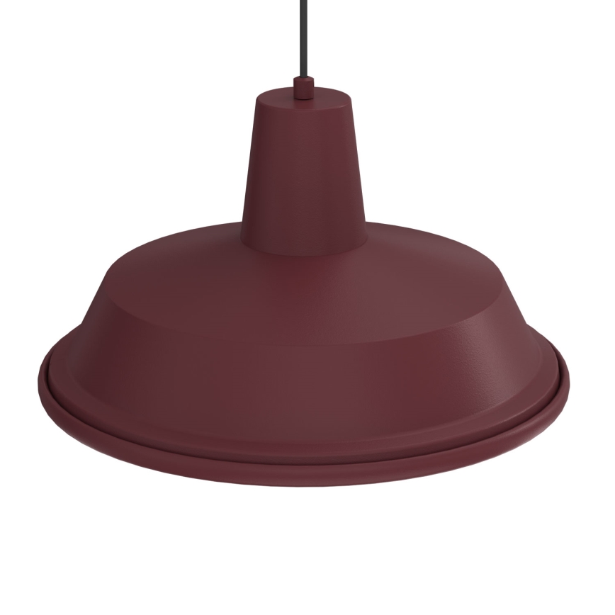Lampadario a sospensione su cavo CLASS 1xE27/15W/230V borgogna