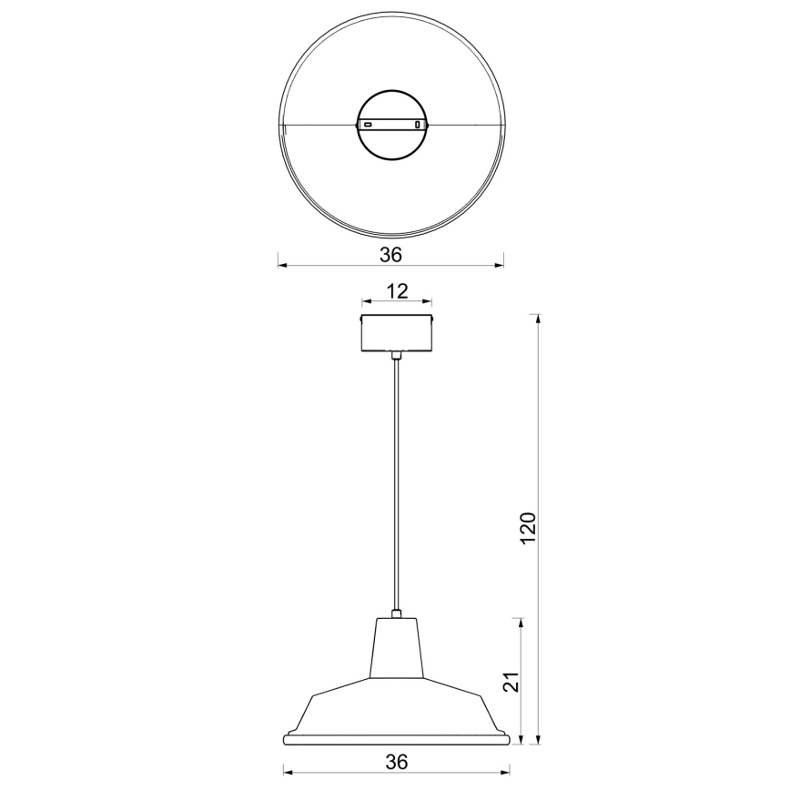 Lampadario a sospensione su cavo CLASS 1xE27/15W/230V borgogna