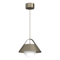Lampadario a sospensione su cavo FUNDA 1xE27/15W/230V bronzo