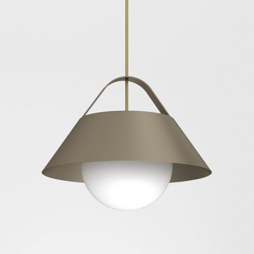 Lampadario a sospensione su cavo FUNDA 1xE27/15W/230V bronzo