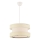 Lampadario a sospensione su cavo HALO 1xE27/60W/230V colore crema
